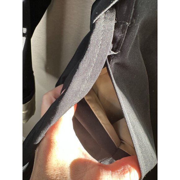 Vintage Towne Collection By London Fog Women's Black Coat Size M Polyester‎ - Picture 4 of 8